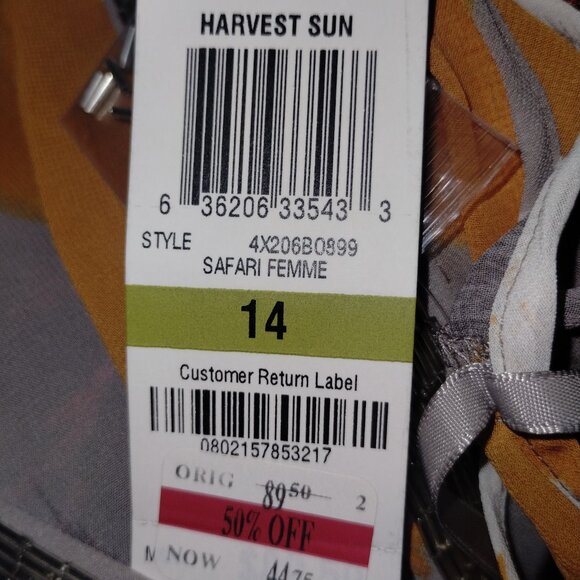 Beaded Sleeveless Aztec Print Blouse - Picture 4 of 4